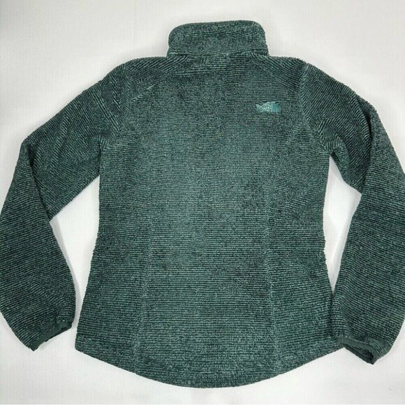The North Face Women’s Green Osito 2 Full Zip Raschel Teddy Jacket XS/C34 - Picture 7 of 12